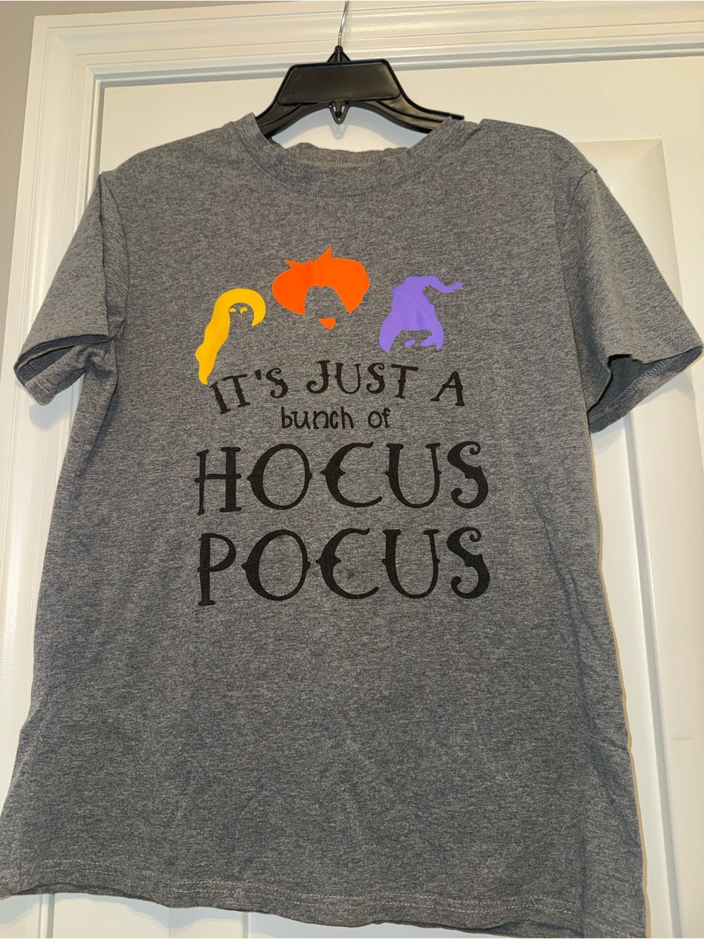 Gray "It's Just a Bunch of Hocus Pocus" T-Shirt